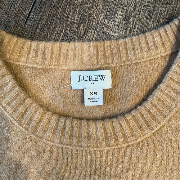 Tan J. Crew sweater size XS - Picture 3 of 3